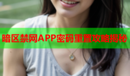 暗区禁网APP密码重置攻略揭秘