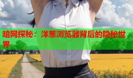 暗网探秘：洋葱浏览器背后的隐秘世界