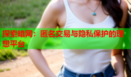 探索暗网：匿名交易与隐私保护的理想平台