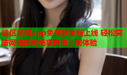 暗区禁网app免费版全新上线 轻松突破网络限制畅享自由上网体验