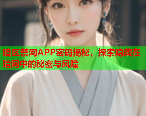 暗区禁网APP密码揭秘，探索隐藏在暗网中的秘密与风险