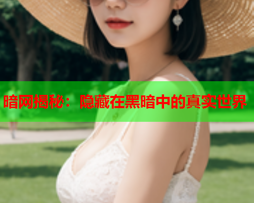 暗网揭秘：隐藏在黑暗中的真实世界