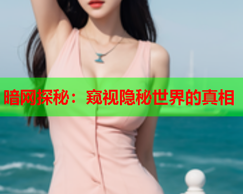 暗网探秘：窥视隐秘世界的真相