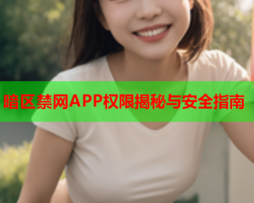 暗区禁网APP权限揭秘与安全指南