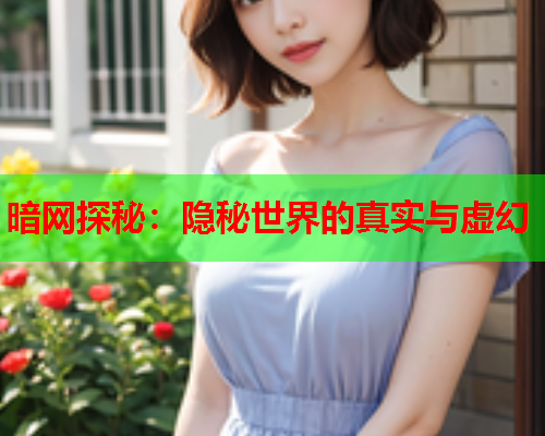 暗网探秘：隐秘世界的真实与虚幻