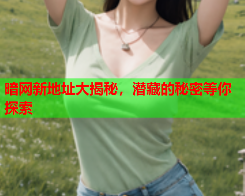 暗网新地址大揭秘，潜藏的秘密等你探索