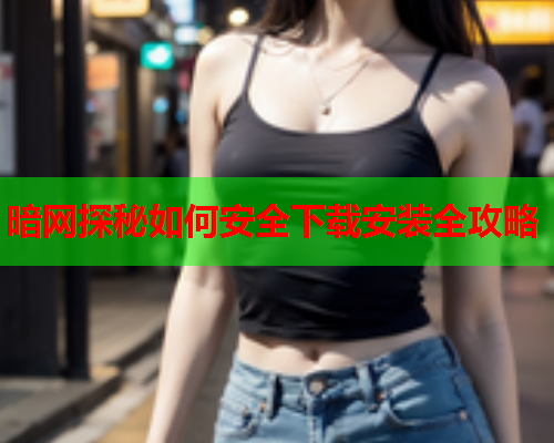 暗网探秘如何安全下载安装全攻略