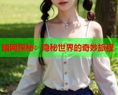 暗网探秘：隐秘世界的奇妙旅程